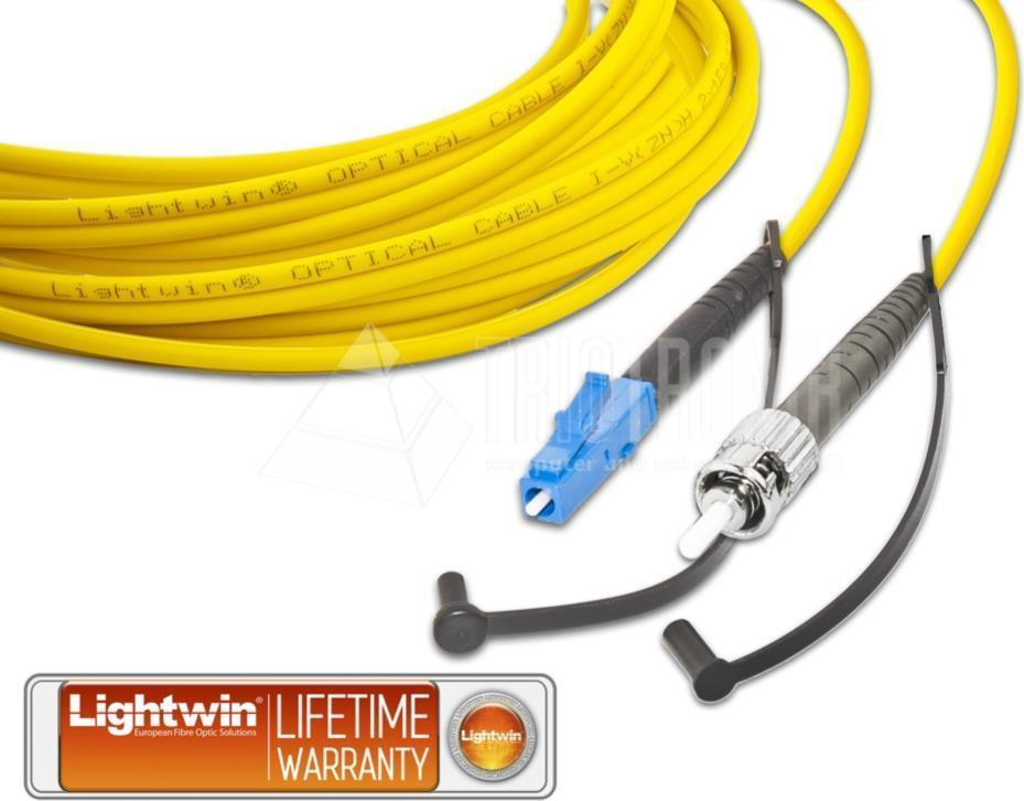 Cavo patch in fibra ottica Simplex di alta qualità Lightwin cavo patch in fibra ottica SM LC - ST (LSP-09 LC-ST 10.0)