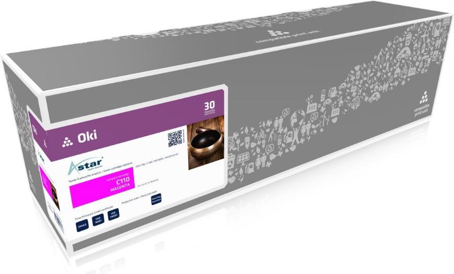 Magenta - compatibile - cartuccia toner - per Oki MC160N