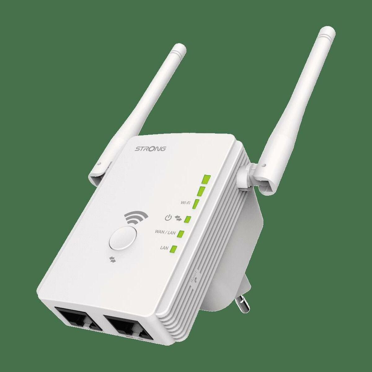 Forte ripetitore universale 300 WiFi-rÃƒÂ¦kkeviddeforlÃƒÂ¦nger Ekstern