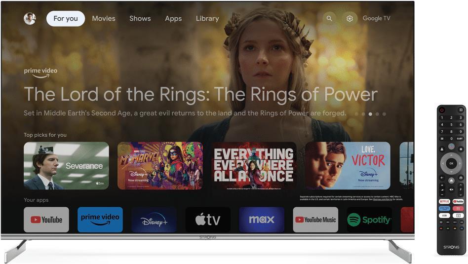 STRONG SRT50UF8733 Smart TV 1257 cm (495")