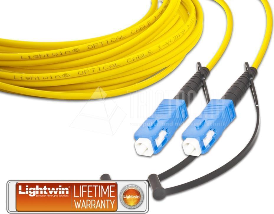 Cavo patch in fibra ottica Simplex di alta qualità Lightwin cavo patch in fibra ottica SM SC - SC (LSP-09 SC-SC 29.0)