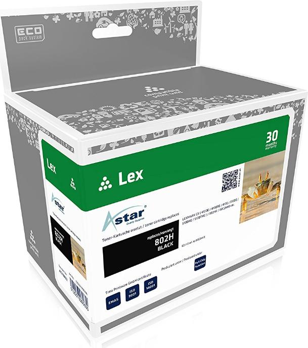 Nero - Compatibile - Cartuccia del toner - per Lexmark CX410en