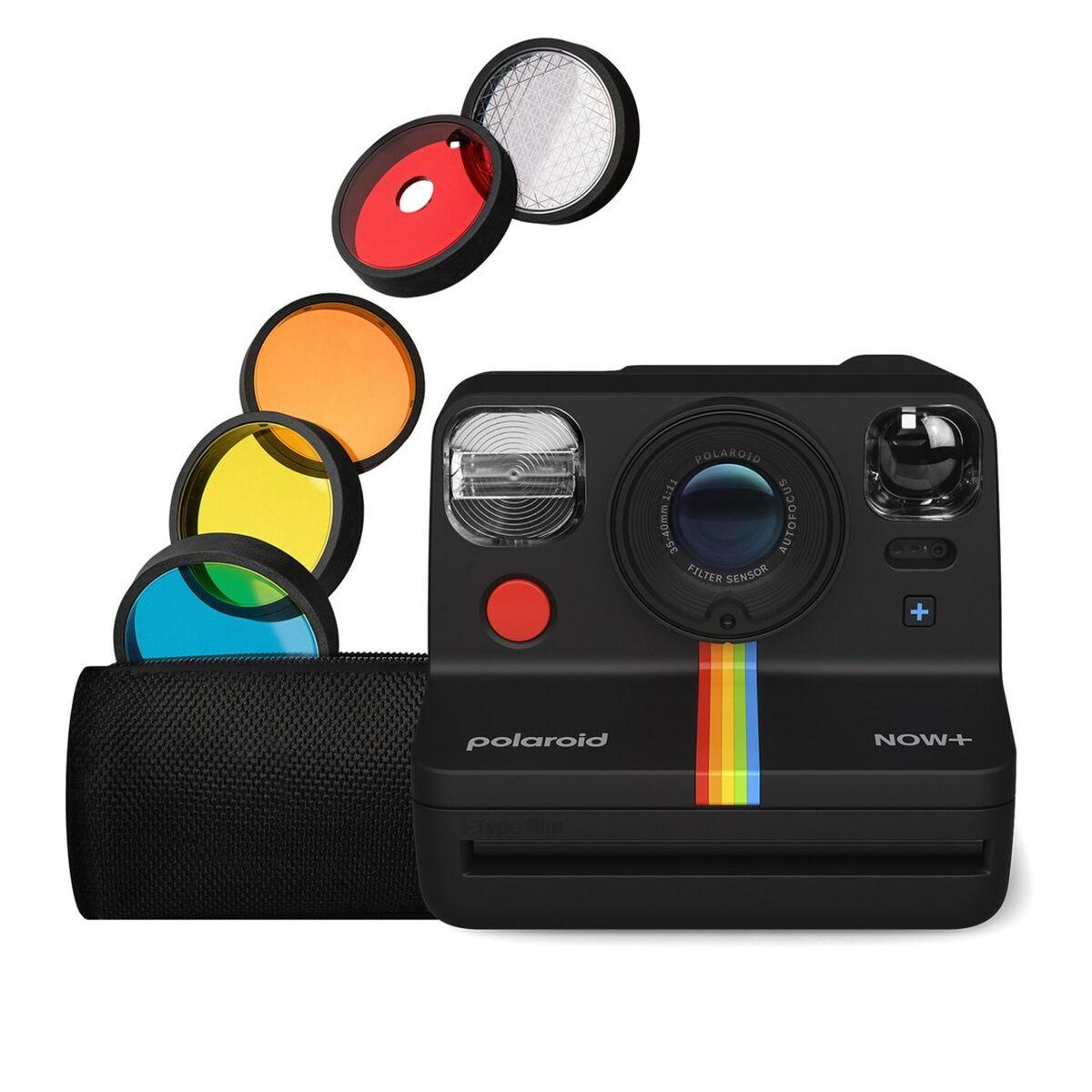 Polaroid 9076 fotocamera a stampa istantanea Nero (Now+ Generation 2 - Black)