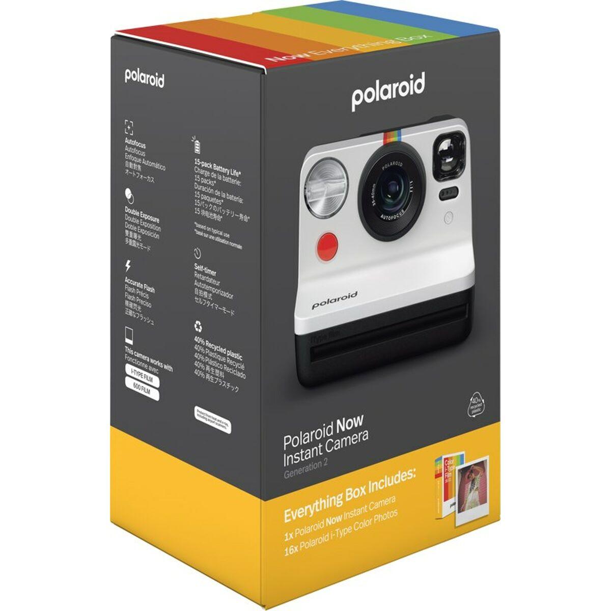 Polaroid 6247 fotocamera a stampa istantanea Nero, Bianco (EB Now Gen 2 Black&White)