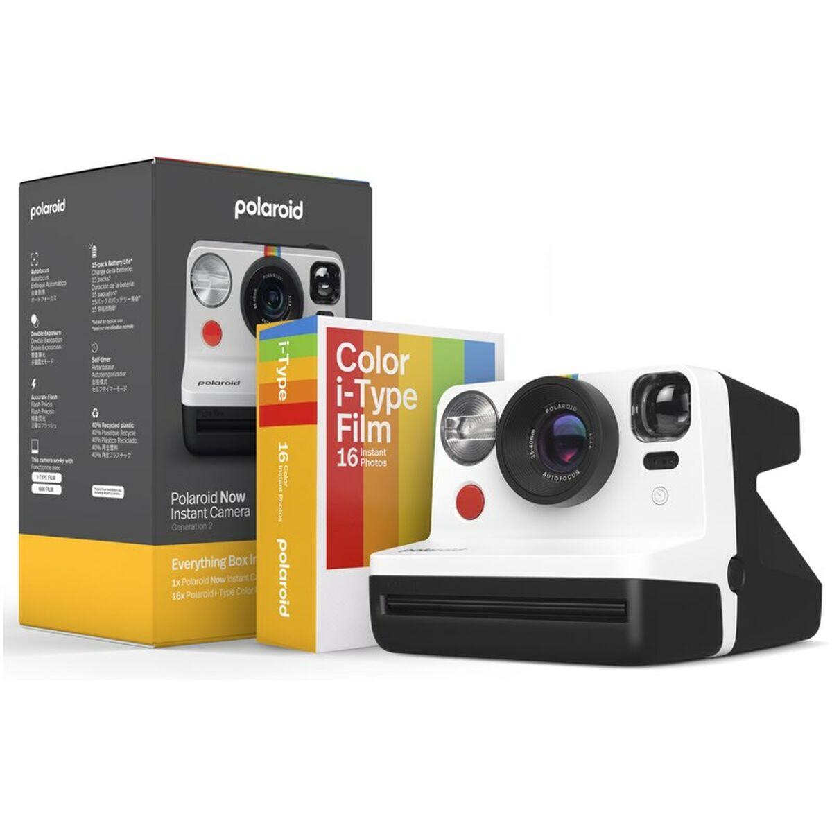 Polaroid 6247 fotocamera a stampa istantanea Nero, Bianco (EB Now Gen 2 Black&White)