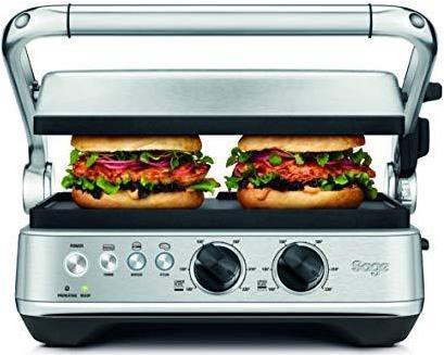 Sage Appliances SGR700 il barbecue e la griglia a pressione in acciaio inossidabile spazzolato