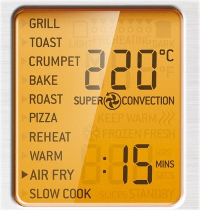 Sage SOV860 la friggitrice ad aria con forno intelligente con impostazione di frittura ad aria calda da 22 litri