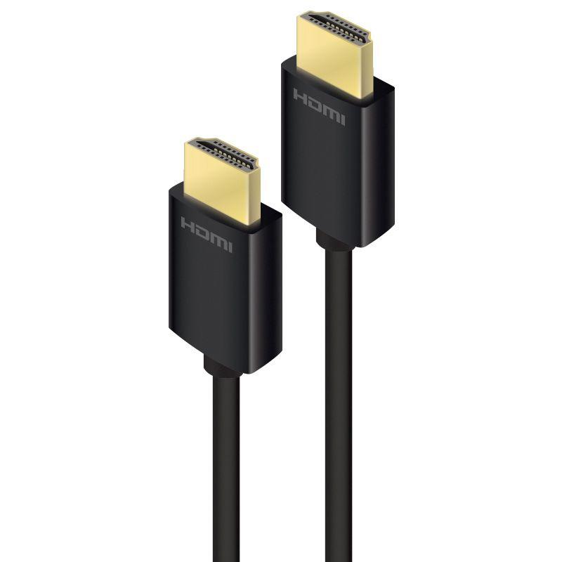 ALOGIC PHD-02-MM-V2C cavo HDMI 2 m HDMI tipo A Standard Nero (ALOGIC 2M CARBON SERIES - COMMERCIAL HIGH SPEED HDMI CABLE)