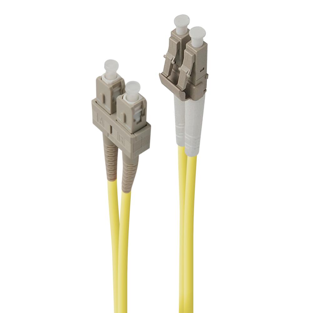 ALOGIC LCSC-03-OS2 cavo InfiniBand e in fibra ottica 3 m LC SC Giallo (ALOGIC 3M LC-SC SINGLE MODE - DUPLEX LSZH FIBRE CABLE 09