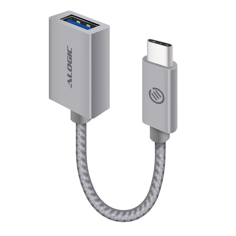ALOGIC MU31CAF-SGR cavo USB USB C USB A Grigio