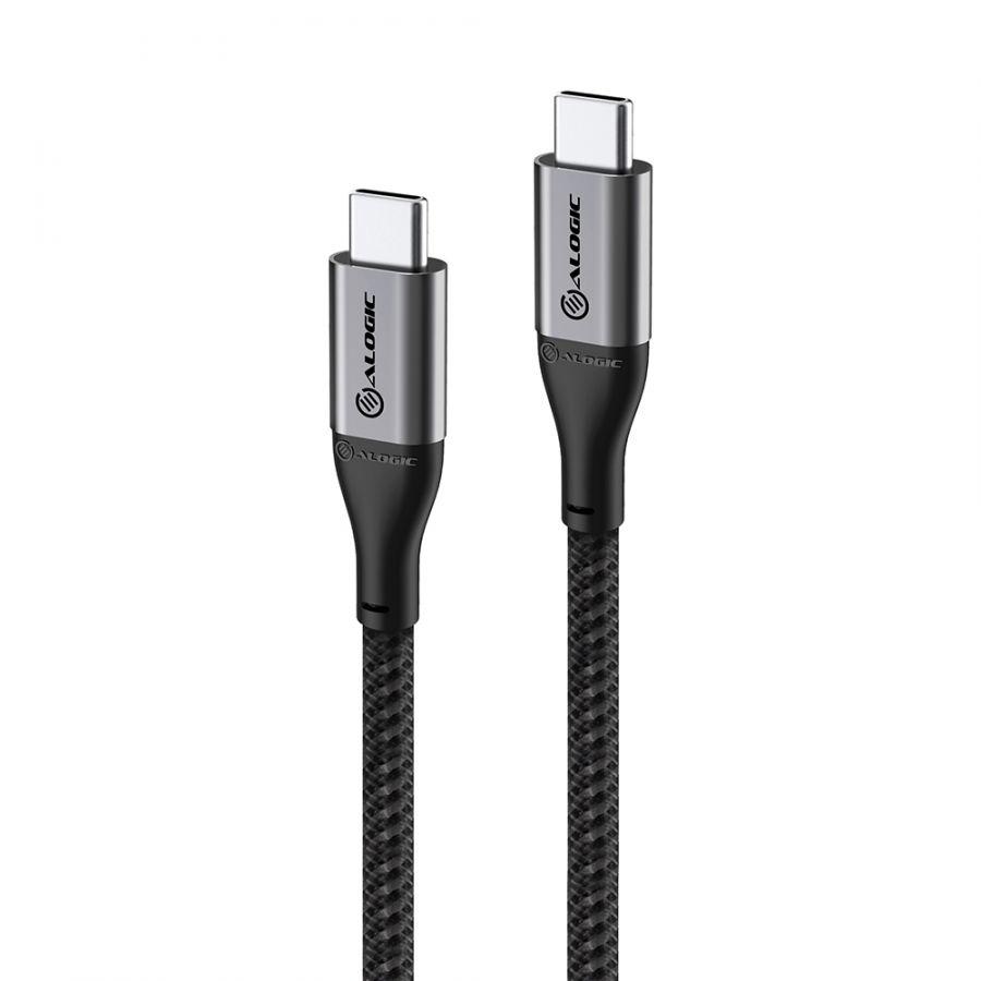 ALOGIC ULCC203-SGR cavo USB 3 m USB 2.0 USB C Grigio (3M SUPER ULTRA USB 2.0 USB-C TO - USB-C CABLE - SPACE GREY)