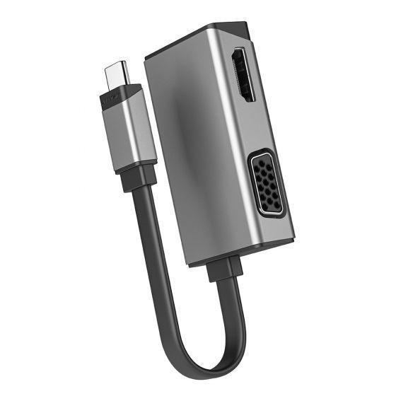ALOGIC ULCVGHD-SGR replicatore di porte e docking station per notebook USB 3.2 Gen 1 3.1 Gen 1 Type-C Argento (ALOGIC MAGFORCE