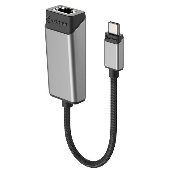 ALOGIC ULCGE-SGR scheda di rete e adattatore Ethernet 5000 Mbit/s (Ultra USB-C to RJ45 Gigabit Ethernet Adapter 15cm 1Year warr