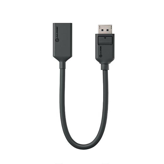 ALOGIC EL2DPHD4K-ADP cavo e adattatore video 02 m DisplayPort HDMI Grigio (ELEMENTS DISPLAYPORT TO HDMI - ADAPTER WITH 4K SUPPO