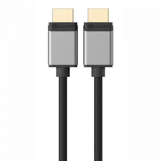 ALOGIC SULHD01-SGR cavo HDMI 1 m HDMI tipo A Standard Grigio (ALOGIC SUPER ULTRA HDMI TO HDMI - CABLE -MALE TO MALE - 1M - UP T