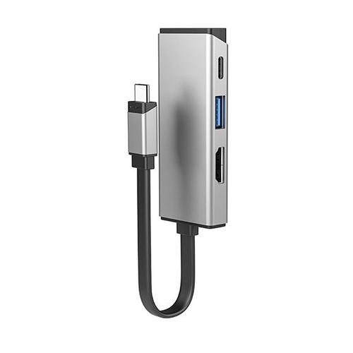 ALOGIC ULCHDACPD-SGR replicatore di porte e docking station per laptop USB 3.2 Gen 1 [3.1 Gen 1] Type-C Argento (ALOGIC MAGFORC
