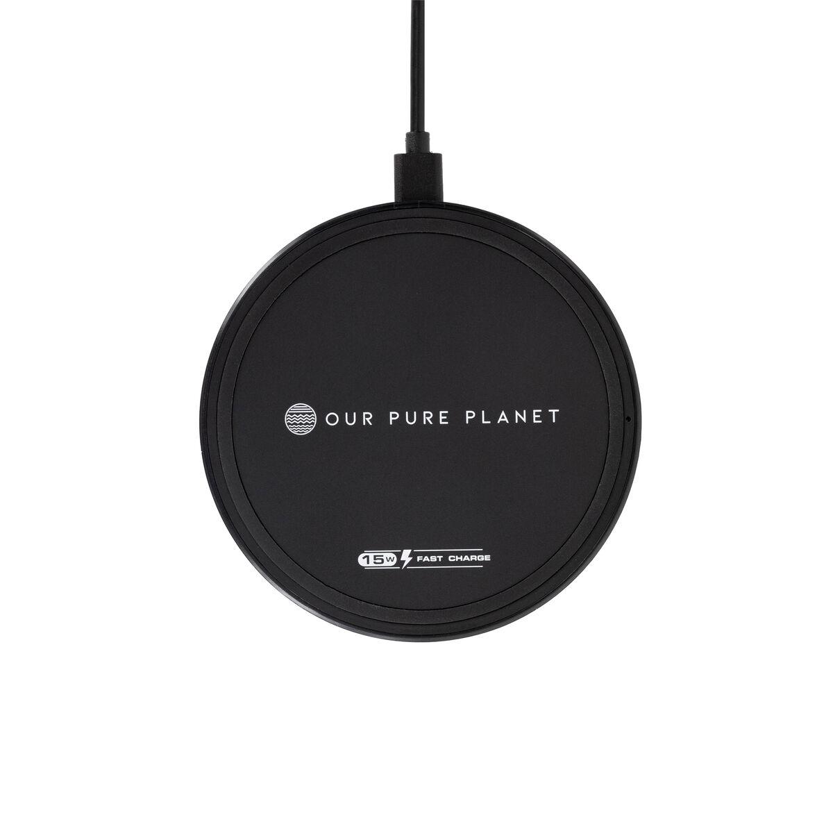 Our Pure Planet OPP130 Caricabatterie per dispositivi mobili Smartphone Nero dC Carica wireless Ricarica rapida Interno (WIRELE