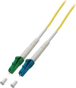 Cavo patch in fibra ottica Helos LC-APC/LC-PC Simplex G657 9/125ÃŽÂ¼m OS2 giallo 2,0m
