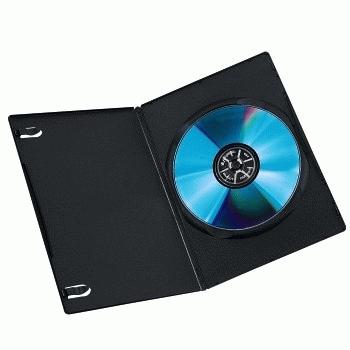 Hama DVD Slim Box 10 Black 1 dischi Nero