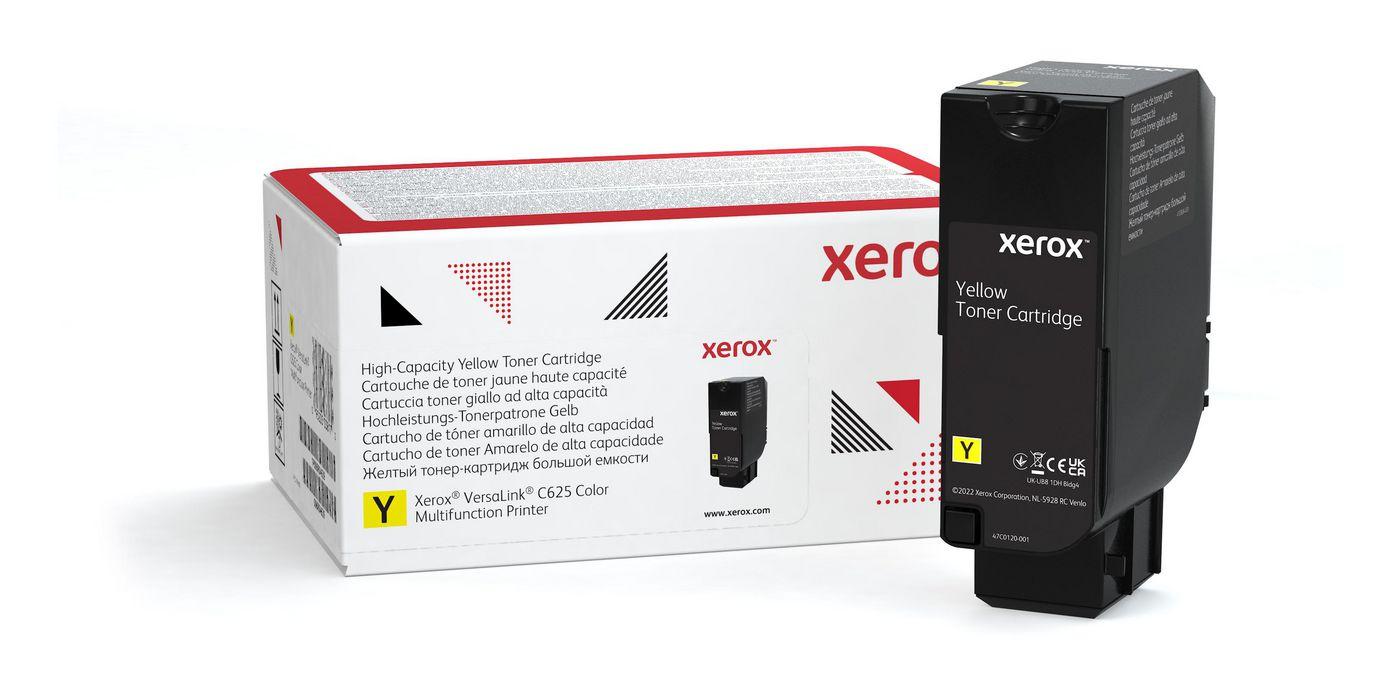 VERSALINK C625 YELLOW HIGH CAPACITY TONER CARTRIDGE (16 000 PAGES)