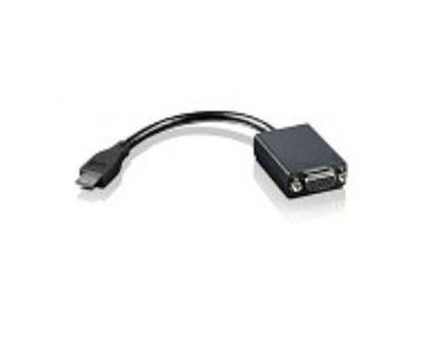 Lenovo 00HM073 cavo e adattatore video VGA (D-Sub) HDMI Type C (Mini) Nero