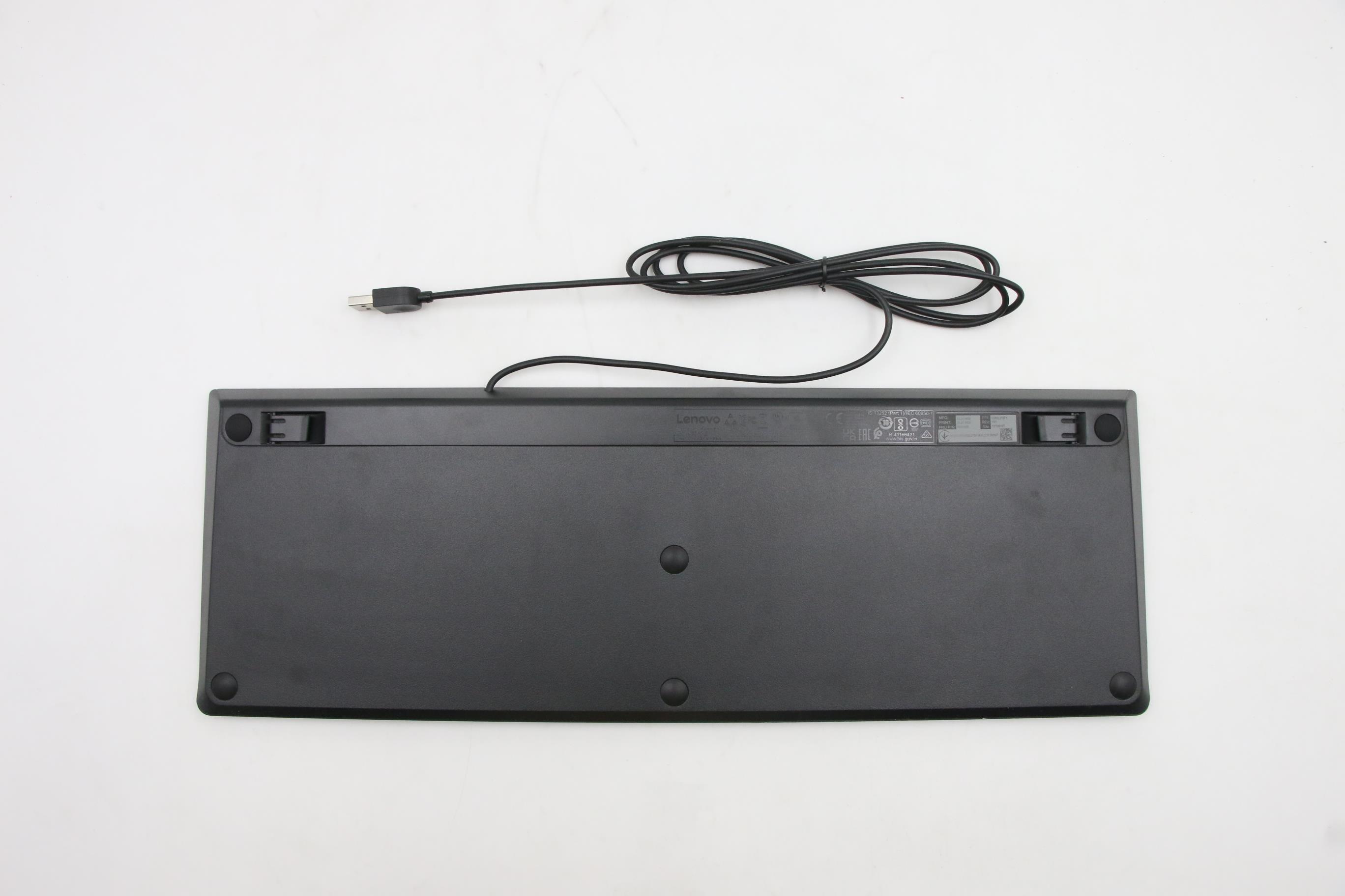 Lenovo USB Calliope tastiera Inglese, Francese Nero