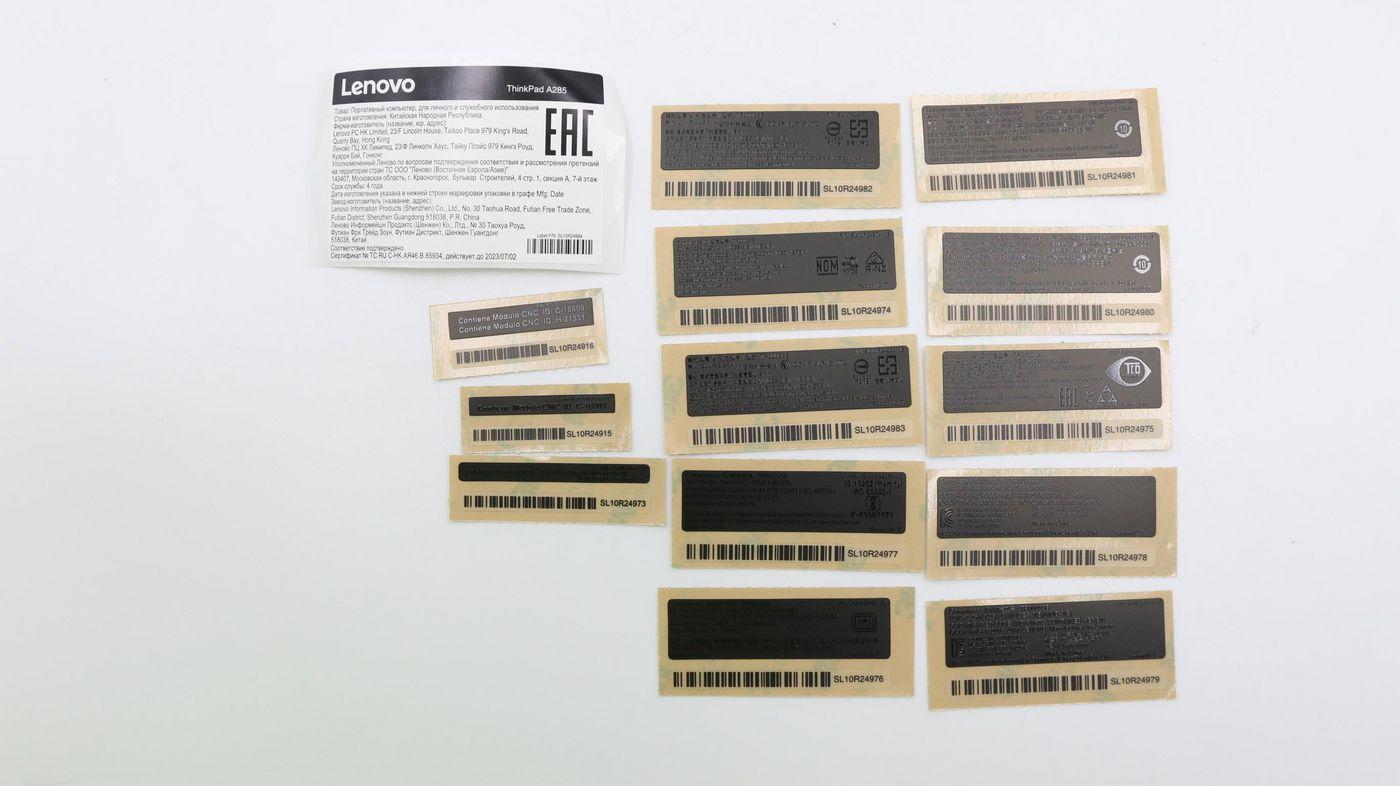 Kit di etichette AMD per LIPC
