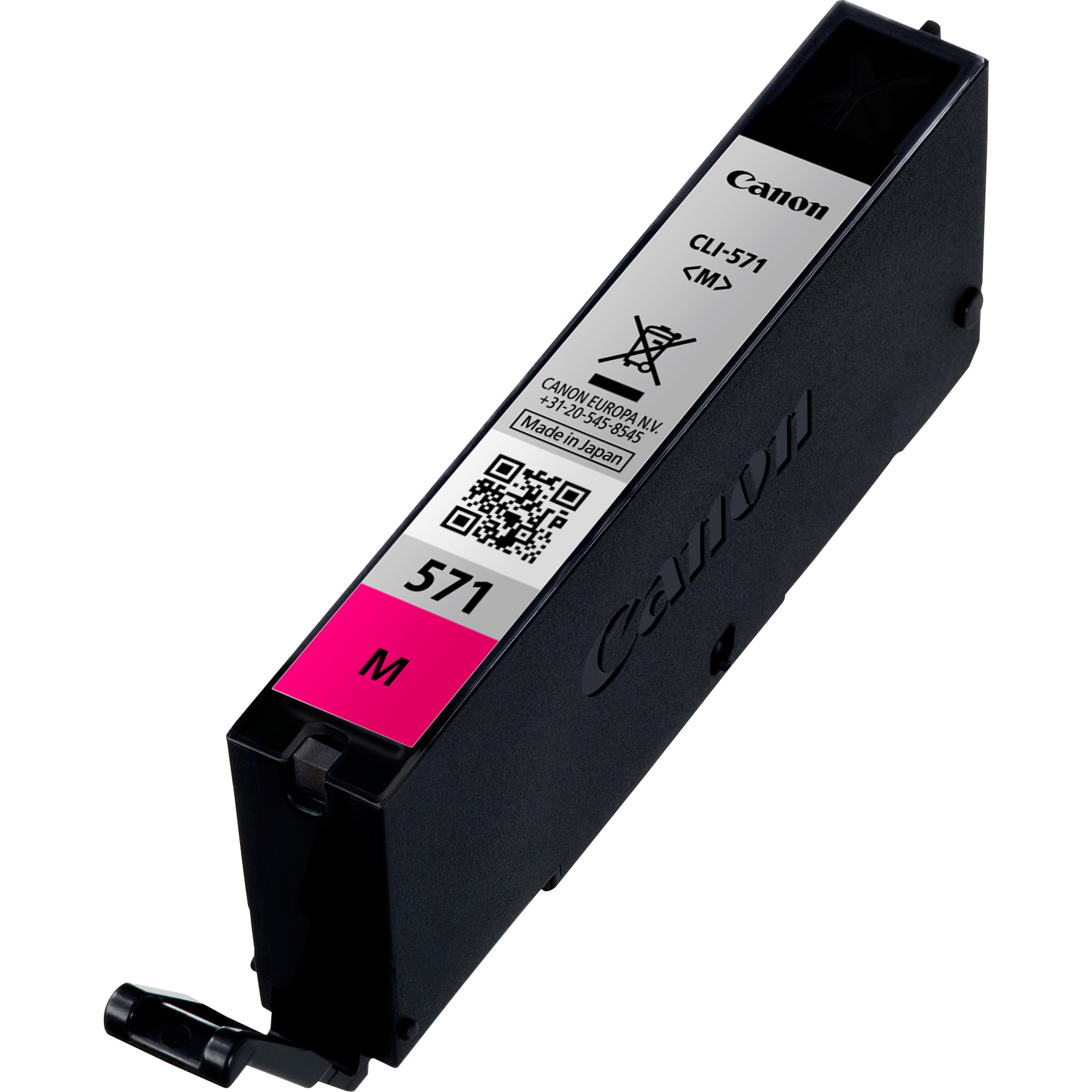 Canon Cartuccia d'inchiostro magenta CLI-571M (Canon 0387C001 [CLI-571 M] Ink cartridge magenta 297 pages 7ml)