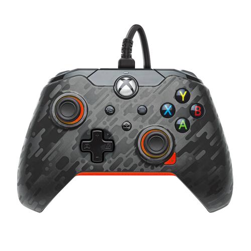 PDP 049-012-CMGO periferica di gioco Carbonio, Arancione USB Gamepad Analogico/Digitale PC, Xbox, Xbox One X, Xbox Series S, Xb