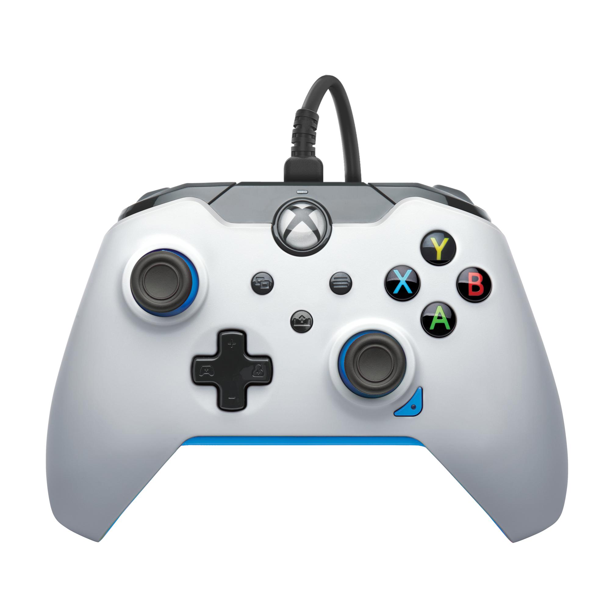 PDP Controller con cavo: Bianco ionico Per Xbox Series X|S, Xbox One e Windows 10/11