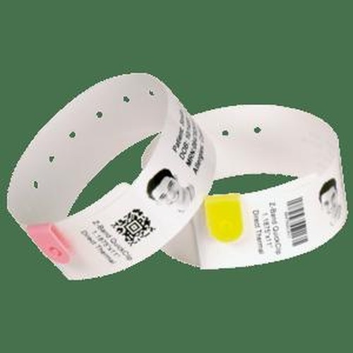 Zebra Z-Band Direct Rosa (Z-BAND DIRECT ADULT 25X279MM - 200 BANDS/CARTR PINK BOX OF 6)