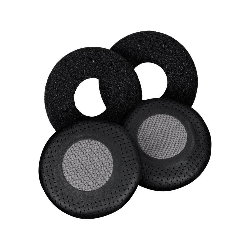 EPOS 1000802 cuscinetto per auricolari Ecopelle, Schiuma Nero 52 pz