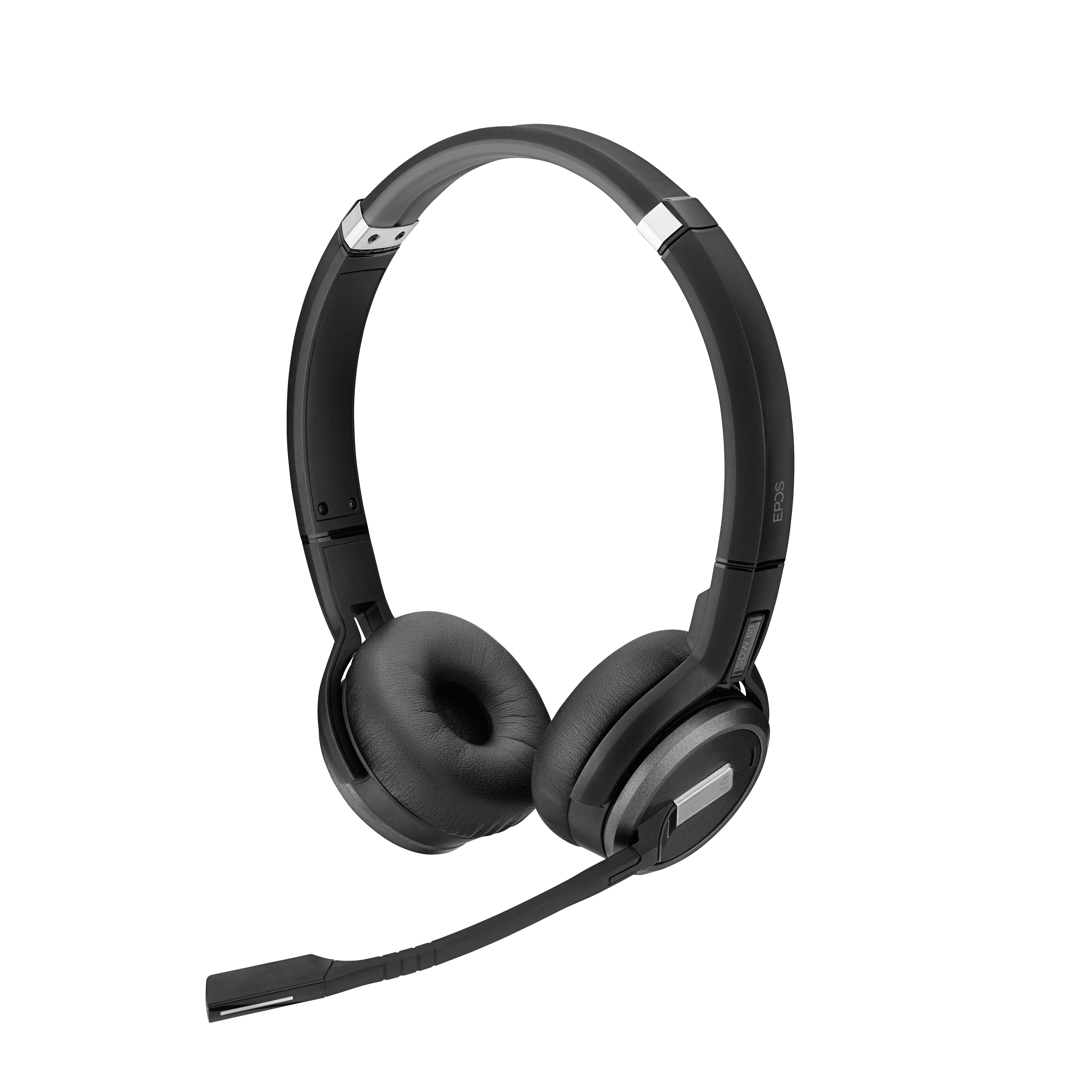 EPOS IMPACT SDW 5063T Auricolare Wireless A Padiglione Ufficio Nero (IMPACT SDW 5063T MS - DUO - DECT USB-A- EU/UK/AUS)