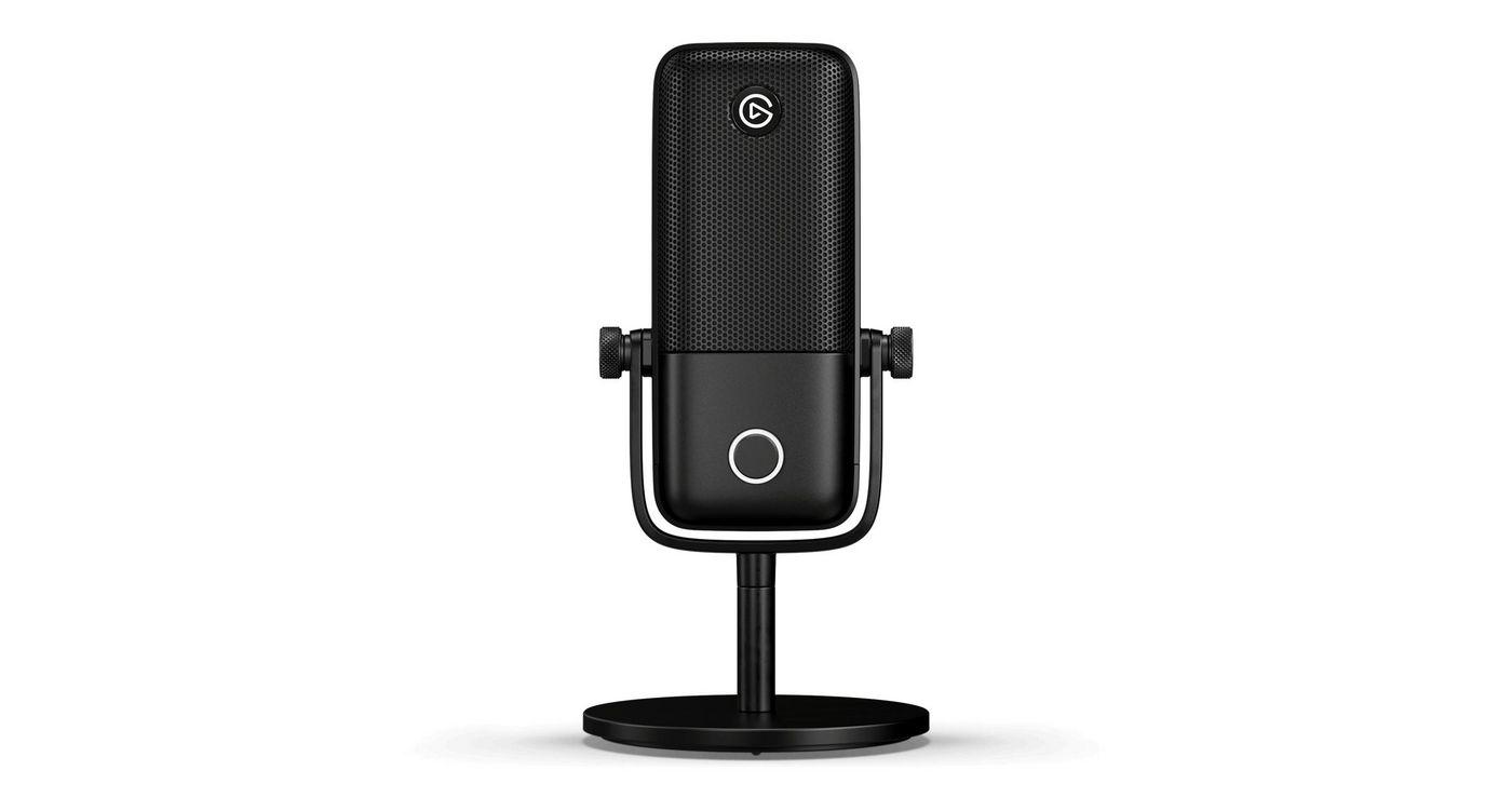 Microfono da tavolo nero Wave 1