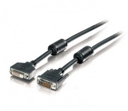 Equipaggia 118972 cavo DVI 1,8 m DVI-D Nero