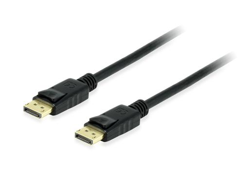 Equipaggia 119251 cavo DisplayPort 1 m Nero