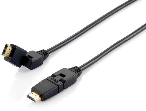Equipaggia 119362 cavo HDMI 2 m HDMI tipo A (Standard) Nero
