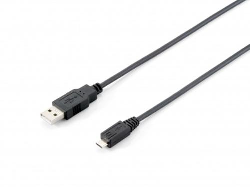 Equipaggia 128594 cavo USB 1 m USB 2.0 USB A Micro-USB B Nero