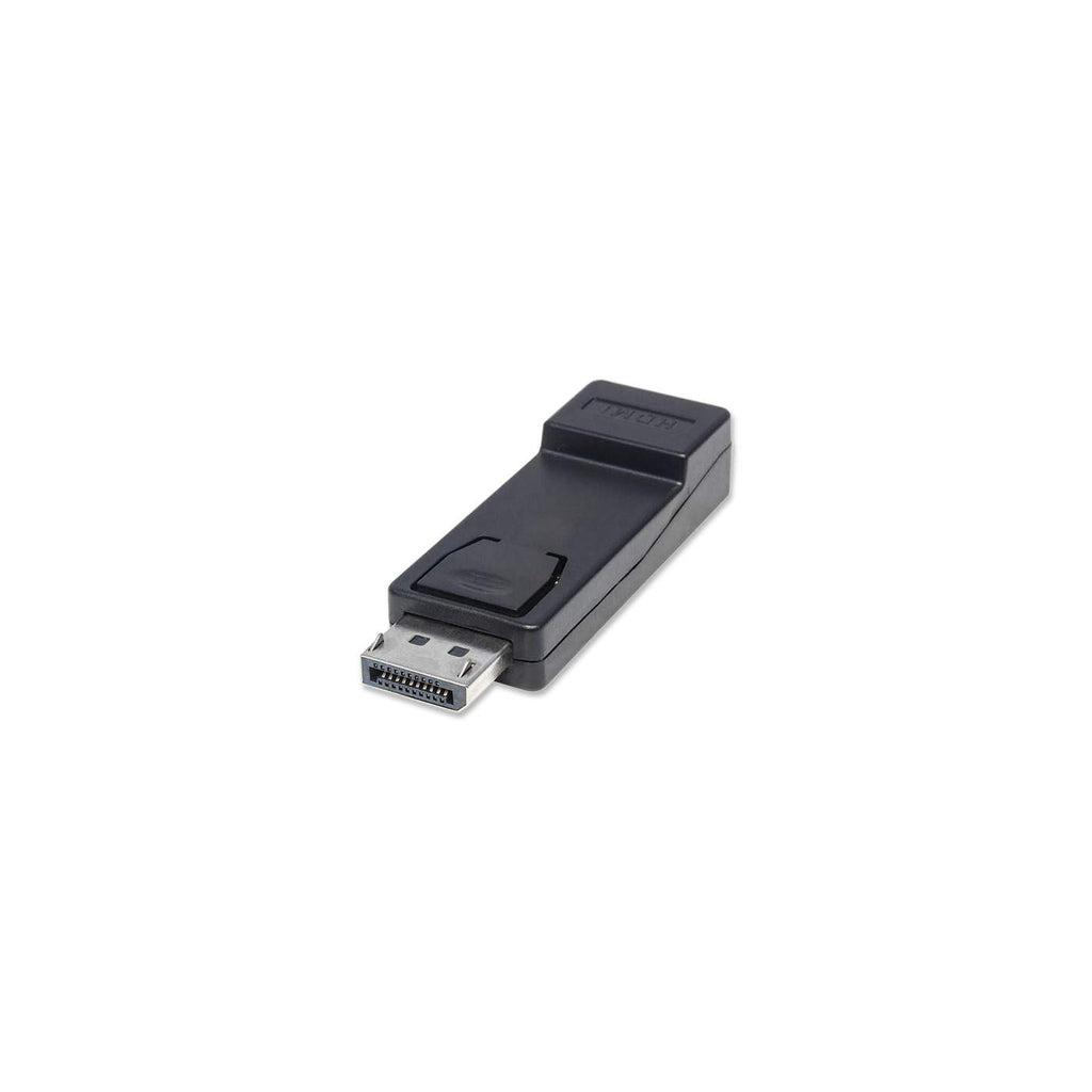 Manhattan 151993 adattatore per inversione del genere dei cavi DisplayPort HDMI Nero