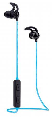 Manhattan 179591 cuffia e auricolare Wireless A clip, In-ear, Passanuca Musica e Chiamate Micro-USB Bluetooth Nero