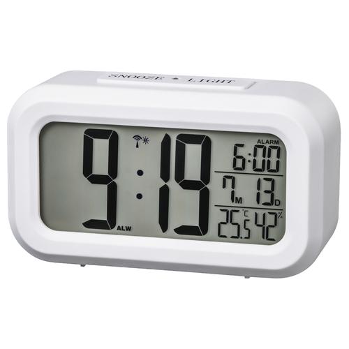 Hama RC 660 Orologio da tavolo digitale Rettangolare Bianco