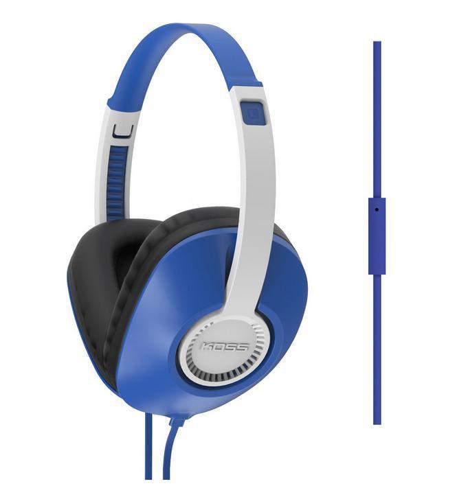 Koss UR23i Auricolare Cablato A Padiglione Musica e Chiamate Nero, Blu, Grigio (Koss UR23i - hovedtelefoner med mik.)