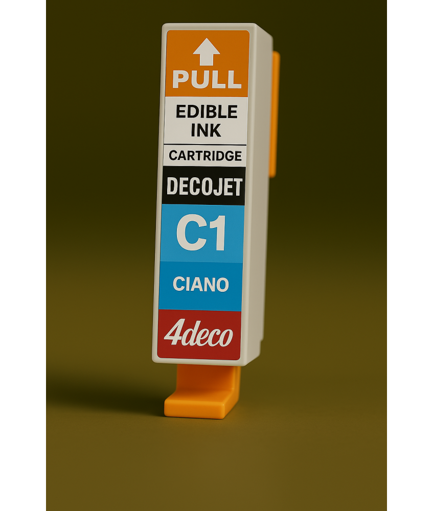 Cartucce Inchiostro Commestibile Decojet C1 Ciano