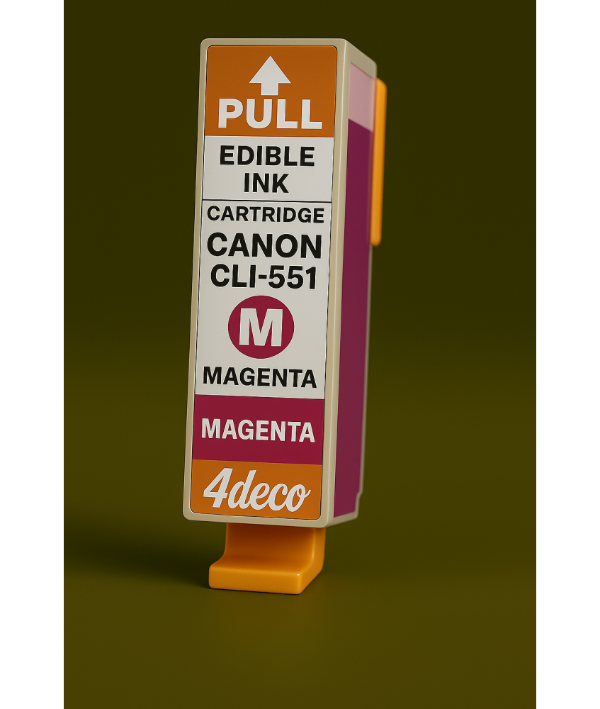 Cartuccia CLI-551M Inchiostro Commestibile Canon Magenta