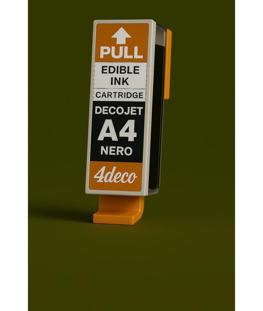 Cartucce Inchiostro Commestibile Modecor Decojet A4 Nero