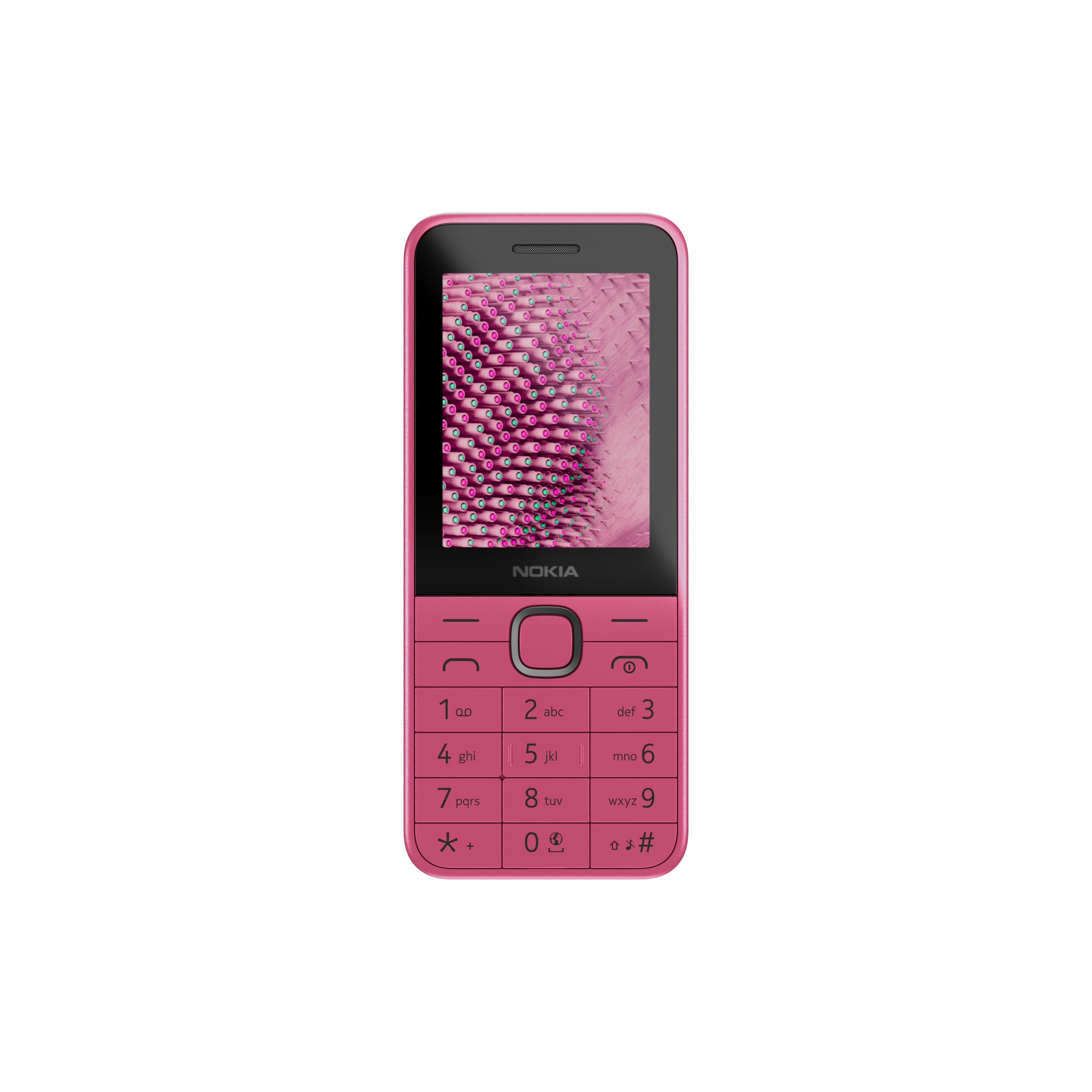 HMD Nokia 225 (2024) 61 cm (2.4") 91 g Rosa Telefono cellulare basico
