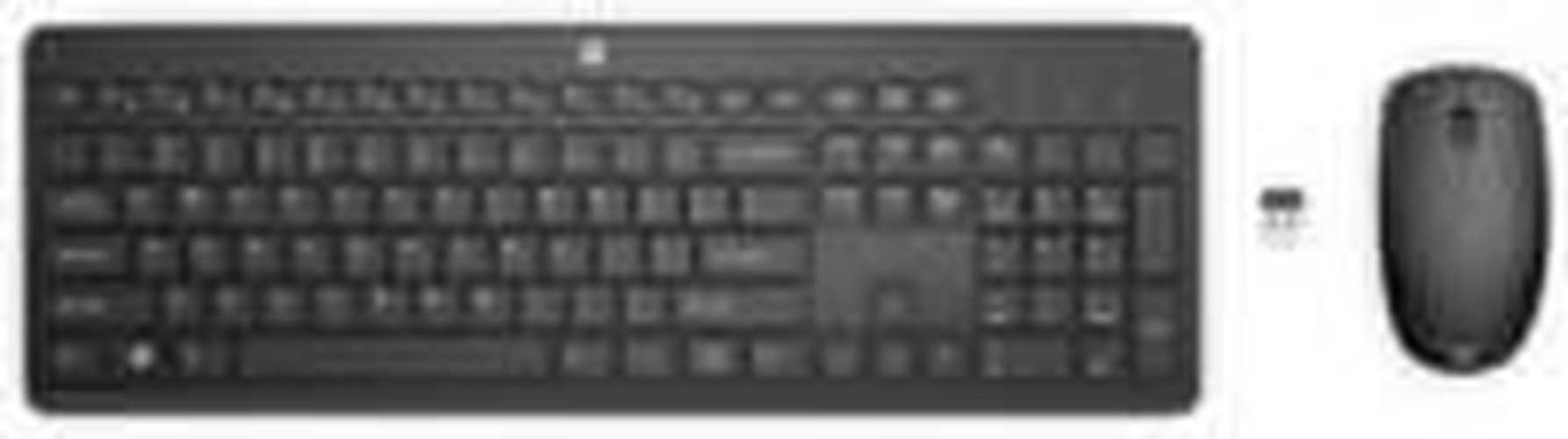HP Combo tastiera e mouse wireless 235