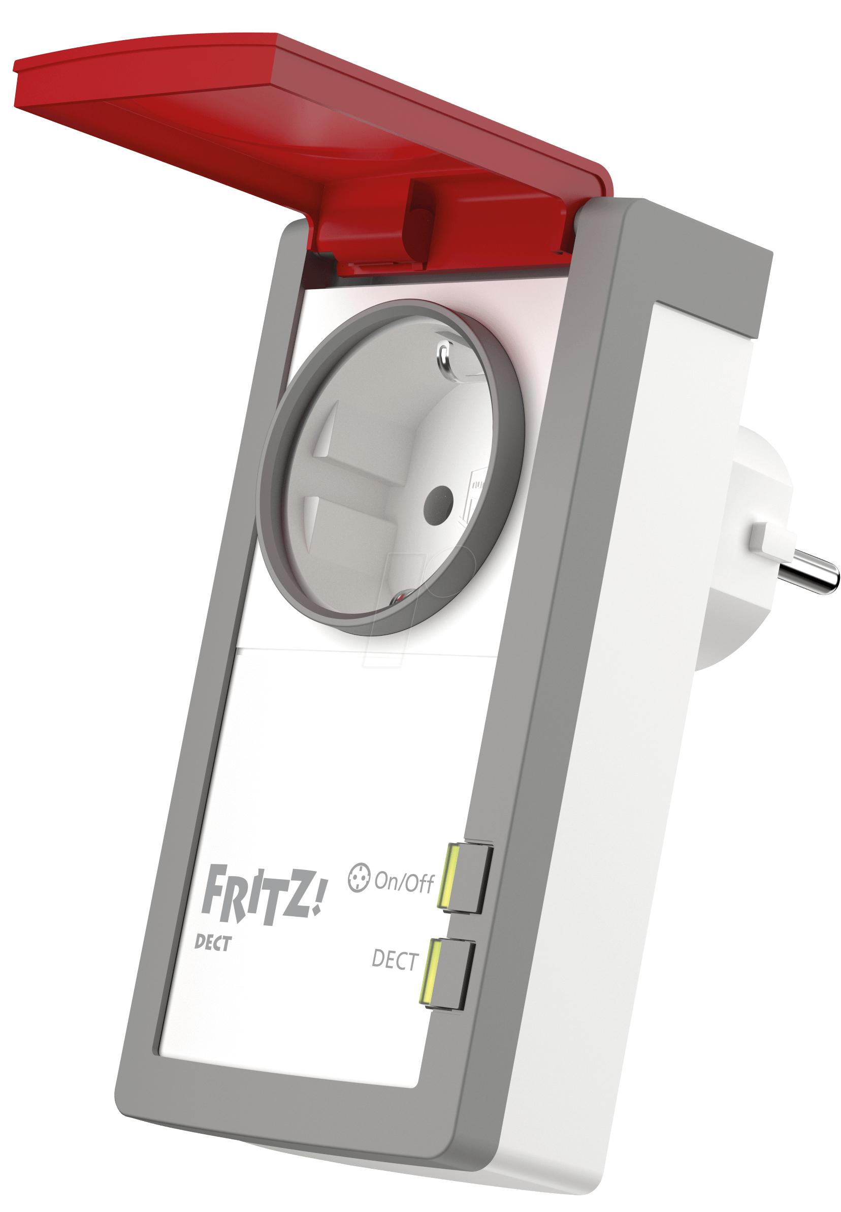 AVM FRITZ!DECT 210 international , Presa Elettrica Intelligente DECT ULE Commutazione Misura Timer Temperatura