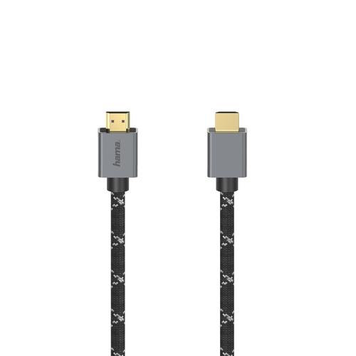 Hama 00200504 cavo HDMI 2 m HDMI tipo A (Standard) Nero, Grigio