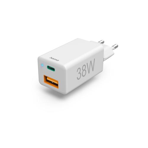 Hama 00201640 Caricabatterie per dispositivi mobili Bianco Interno